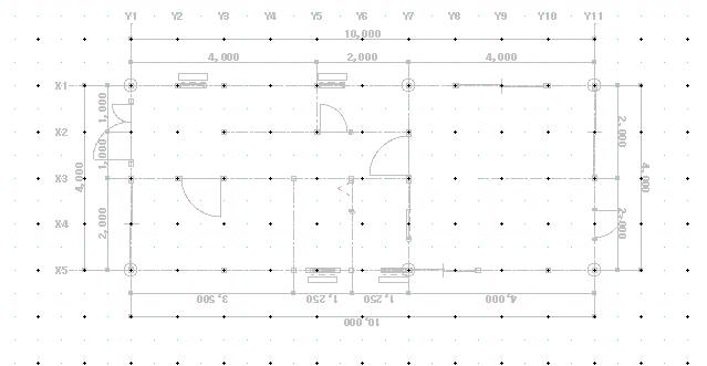 建具を書き込んだ図です。